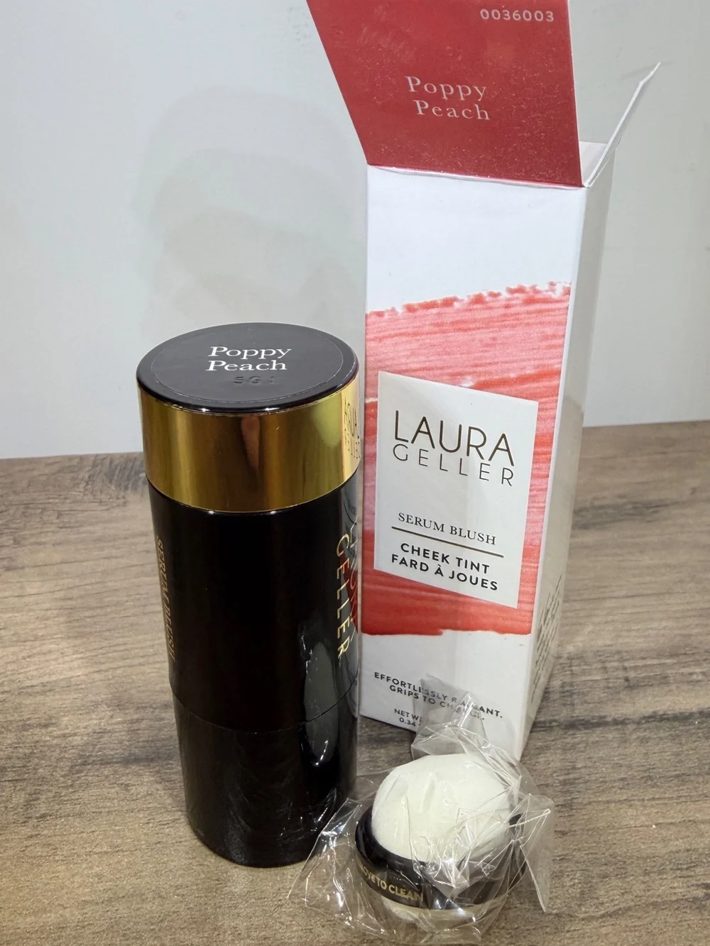 Laura Geller Serum Blush Cheek Tint - Poppy Peach